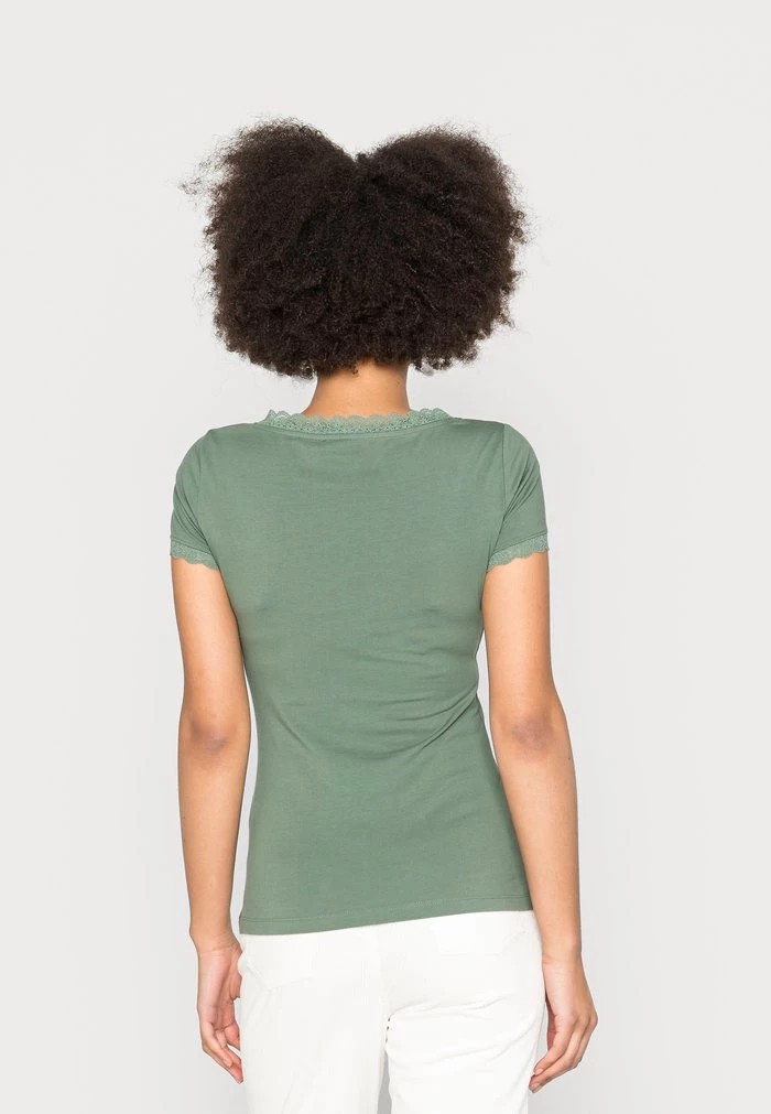 T-Shirt ANNA FIELD Anna Field Basic T-shirt Menthe Femme | HVJ-4044771